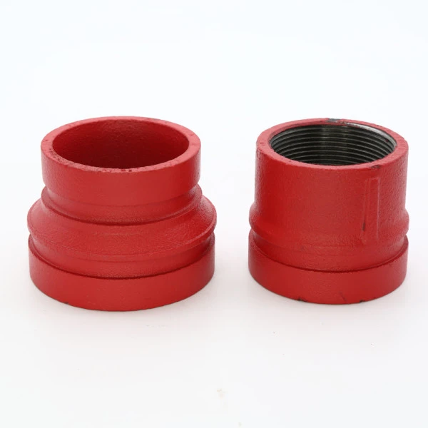 Grooved Reducer with Grooved, Threaded