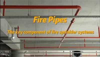 Brandrør Den væsentlige komponent i brandsprinkleranlæg